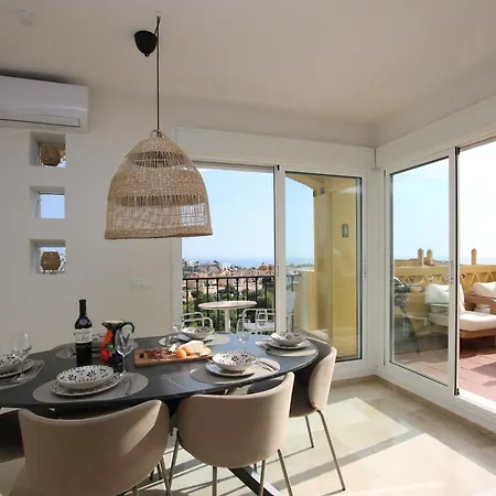 Luxe In Mijas Met Zeezicht & Zwembad Sitio de Calahonda